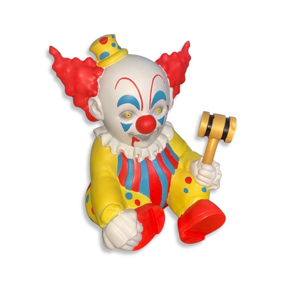 CLOWN HORROR BABY STATIC PROP FIGURE - Picture 3 of 5